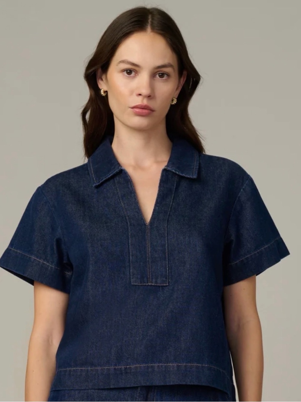 Joe's Jeans Indigo Denim Top